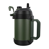 Portable camping water jug with handle for easy carrying